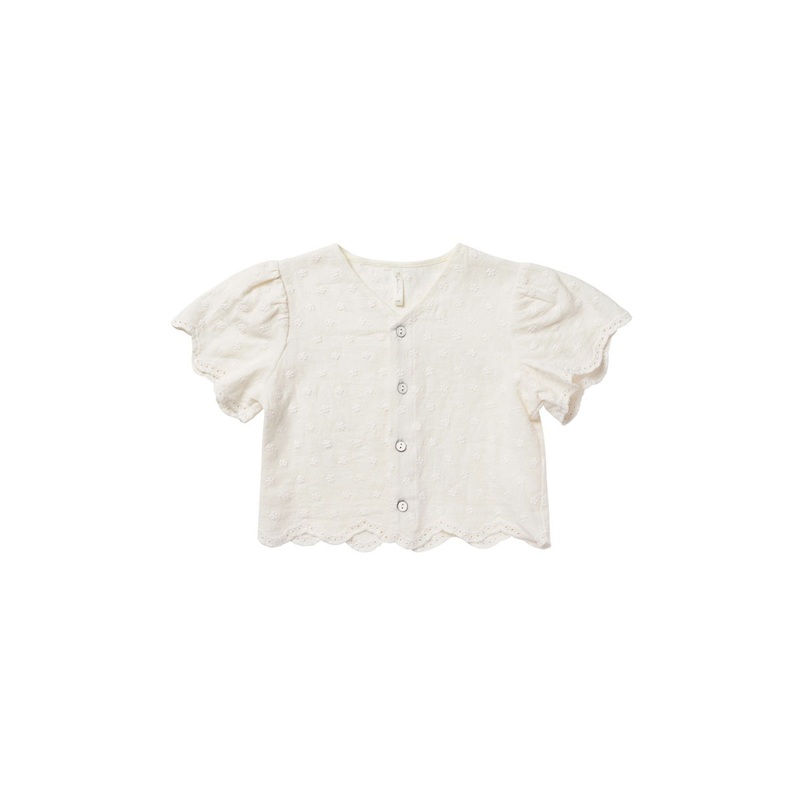 Cleo Top || Ivory