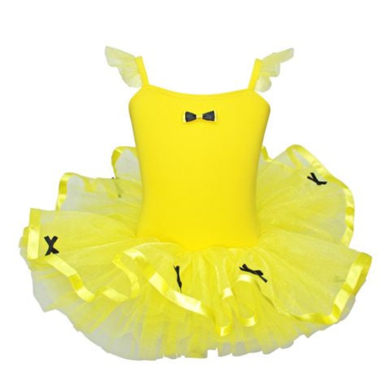 Emmys ballet bows tutu – yellow