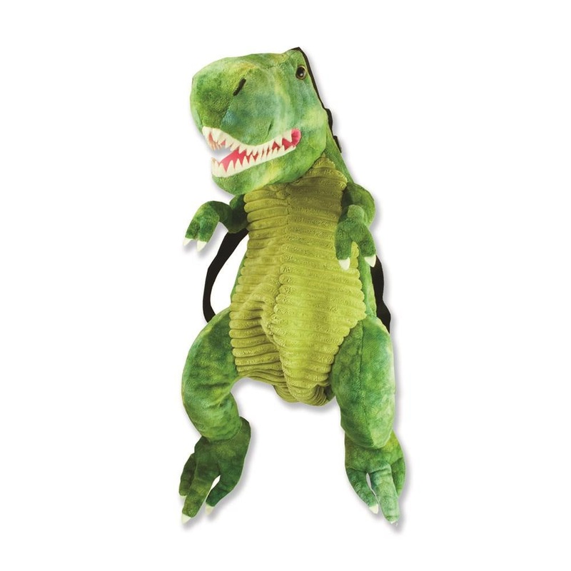 GREEN DINOSAUR BACKPACK
