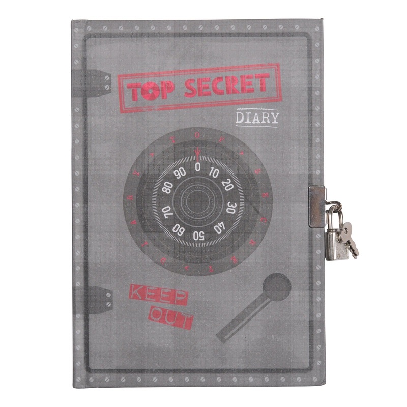 Lockable Diary – Top Secret