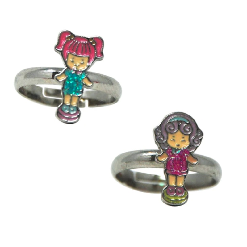 Polly Pocket 2pc Ring Set