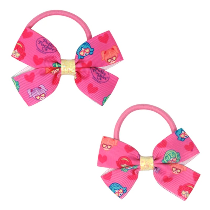 Polly Pocket Bow Hair Elastics