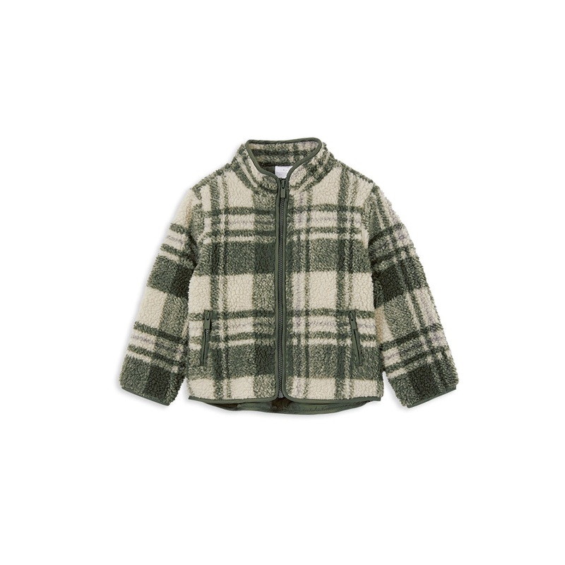 Check Sherpa Jacket