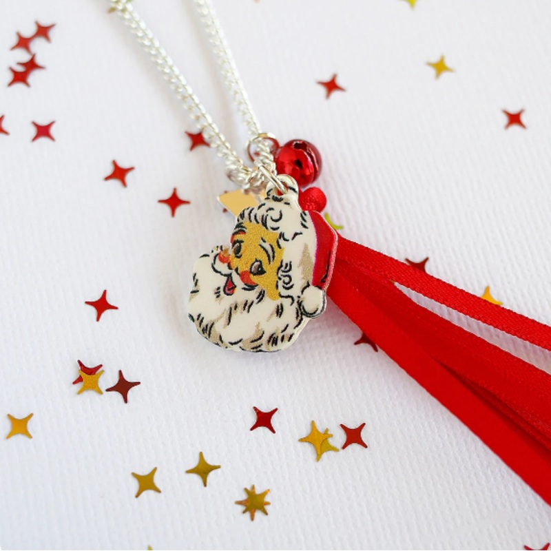 Holly Jollly Christmas Necklace