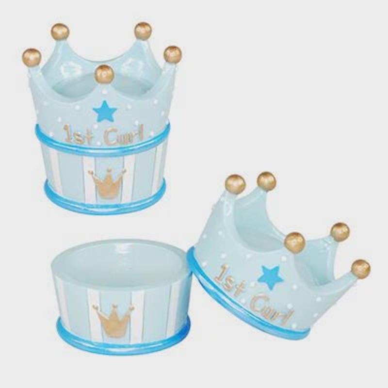 Mini 1st curl chest-blue