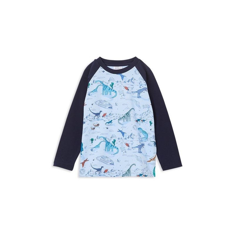 Space Dino Raglan Tee