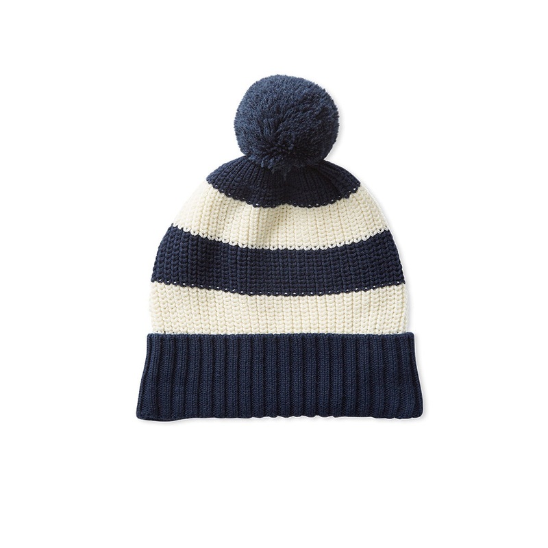 Stripe Knit Beanie