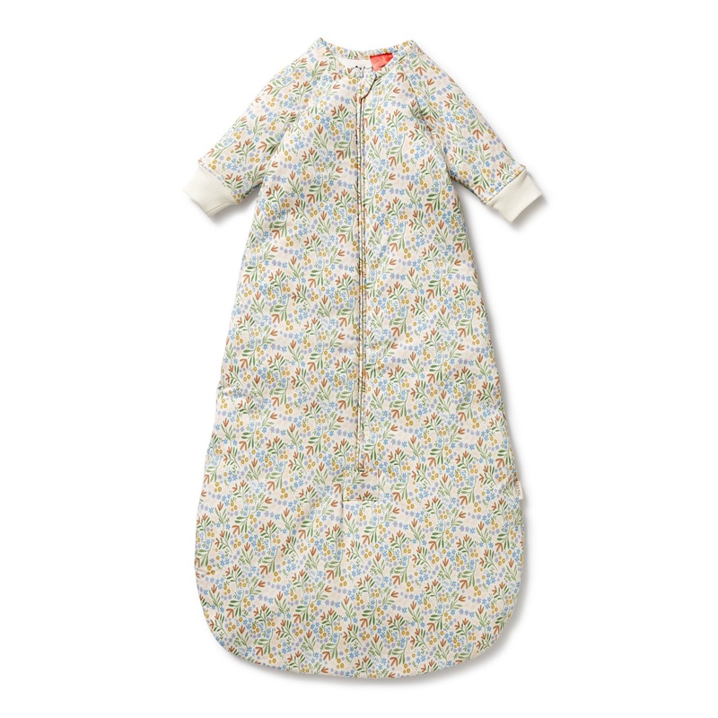 Tinker floral Organic Long Sleeved Sleeping Bag