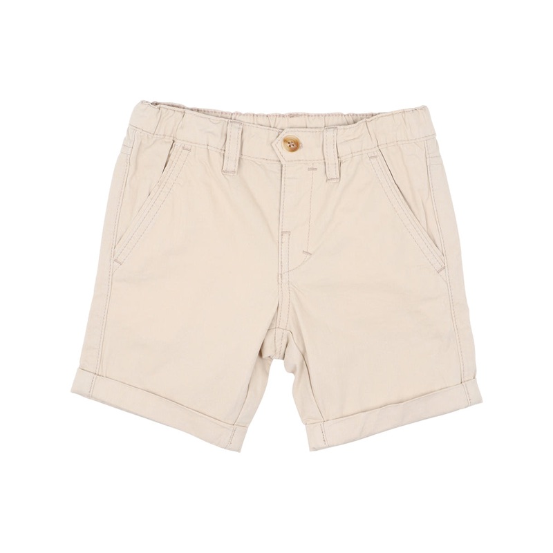 BEIGE POCKET SHORTS