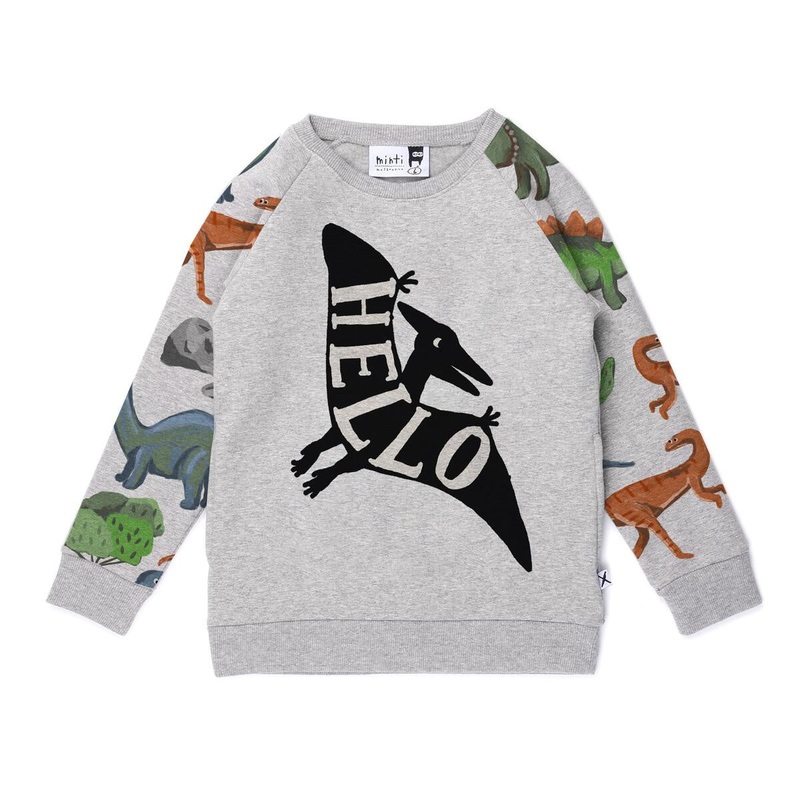 Hello Pterodactyl Furry Crew – Grey Marle