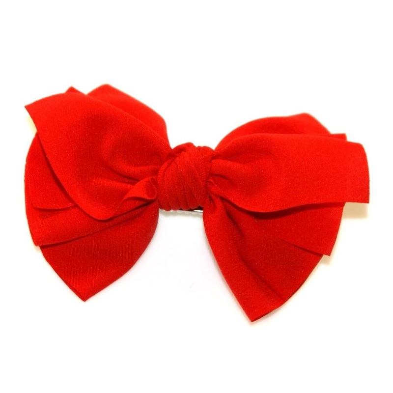 KNOTTED BOW CLIP