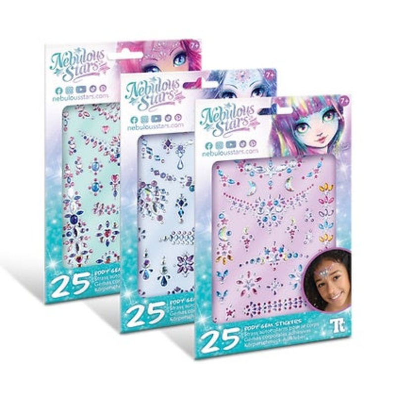 Nebulous Stars – Body Gem Stickers