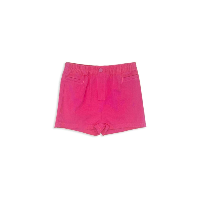 Pink Denim Shorts