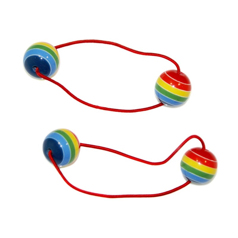 ROUND STRIPED LARGE BOBBLES