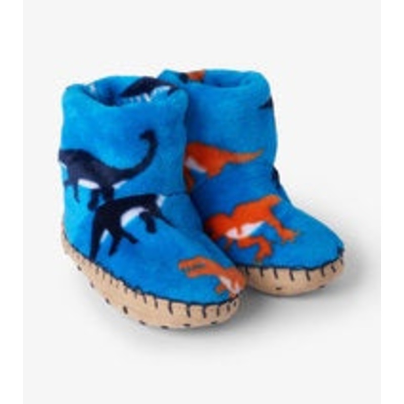 Wild Dinos Fleece Slippers
