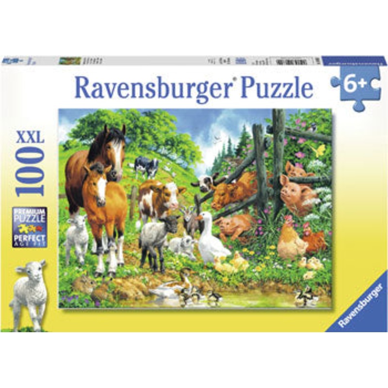 Animal Get Together 100pc Puzzle