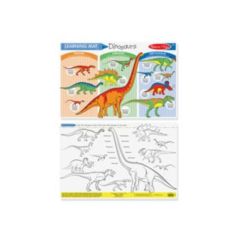 Dinosaurs Colour-A-Mat