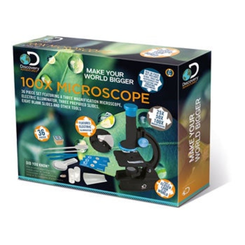Discovery – 100X Microscope (36 pieces)