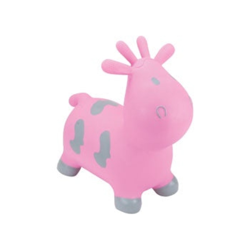 Happy Hopperz – Pink Cow White Spots Sm