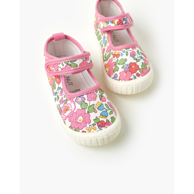 Liberty Mary Jane Canvas – Betsy Fuchsia