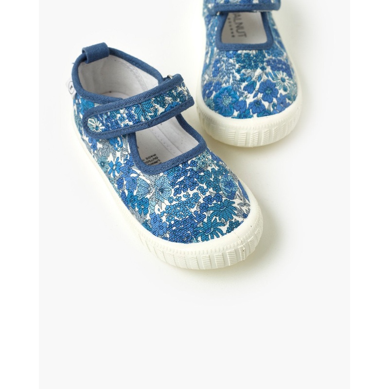Liberty Mary Jane Canvas – Margaret Annie Blue