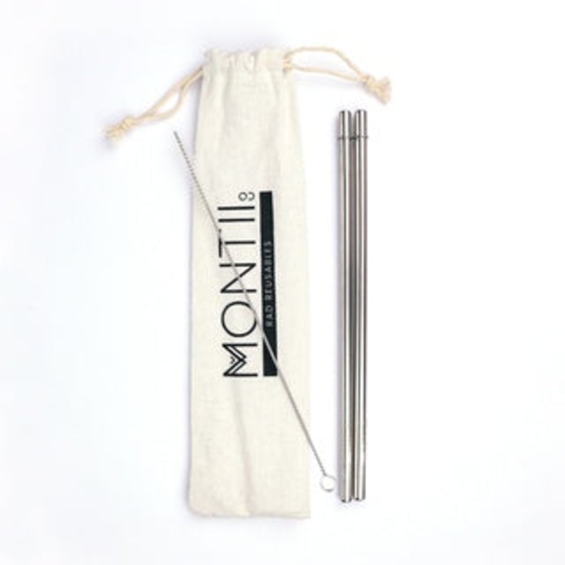 MontiiCo Stainless Straw Set – Original