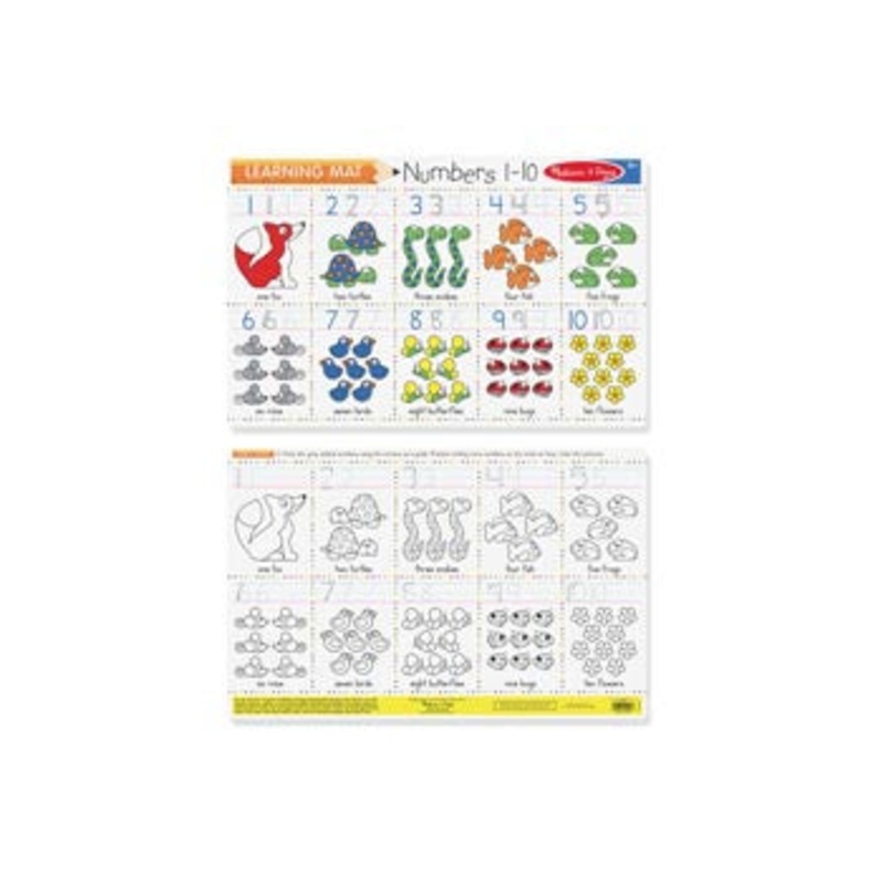 Numbers 1-10 Write-A-Mat