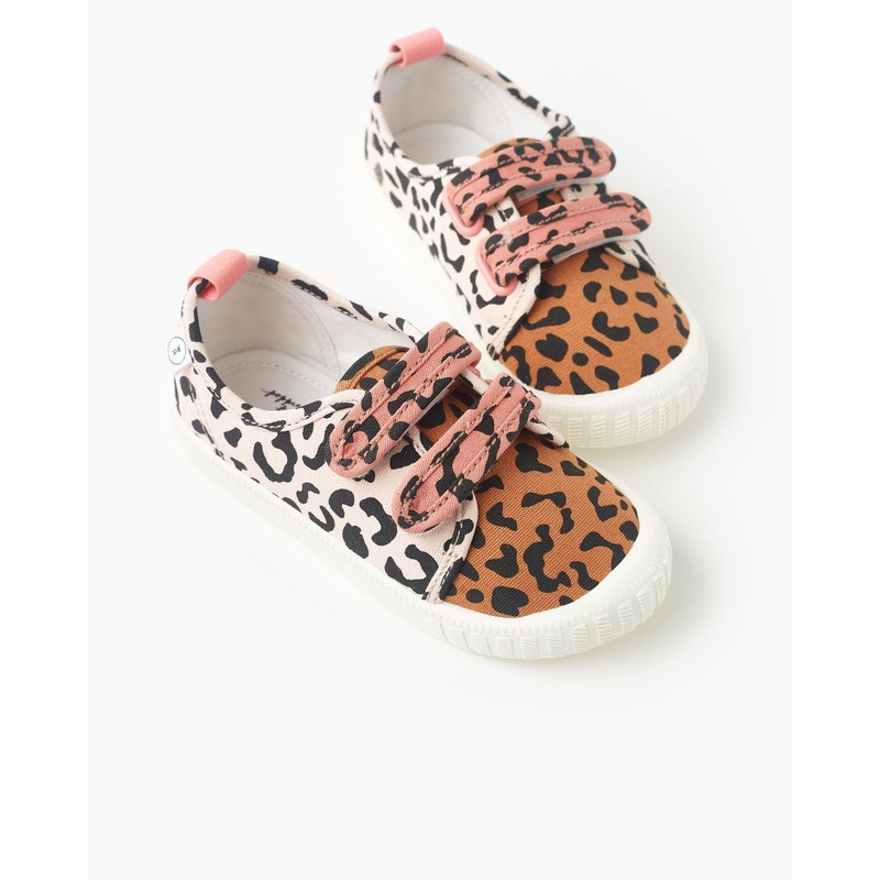 Poppies Ben Canvas – Hazel Leopard