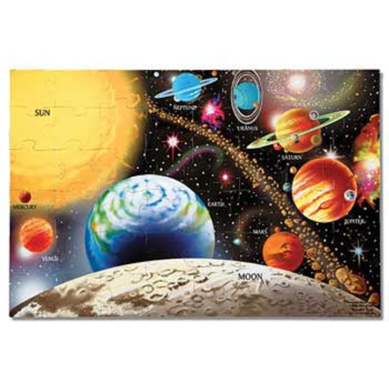 Solar System Floor Puzzle – 48 Pieces