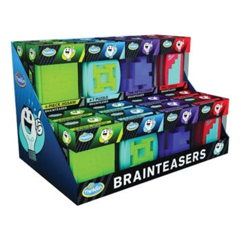 ThinkFun – Pocket Brainteasers 4 Titles