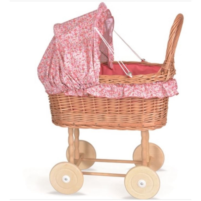 WICKER PRAM JULIA