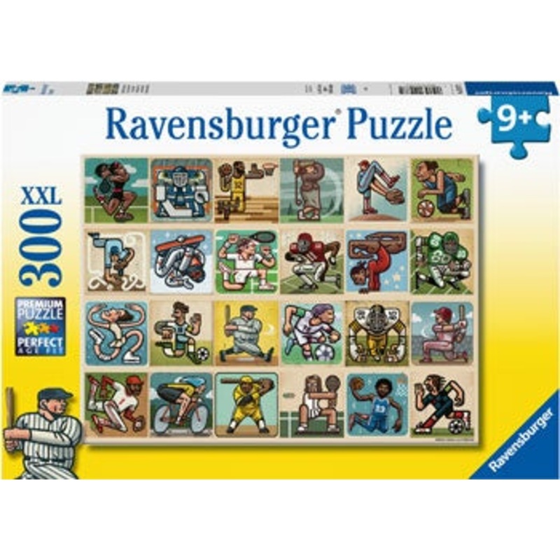 Awesome Athletes Puzzle 300pc