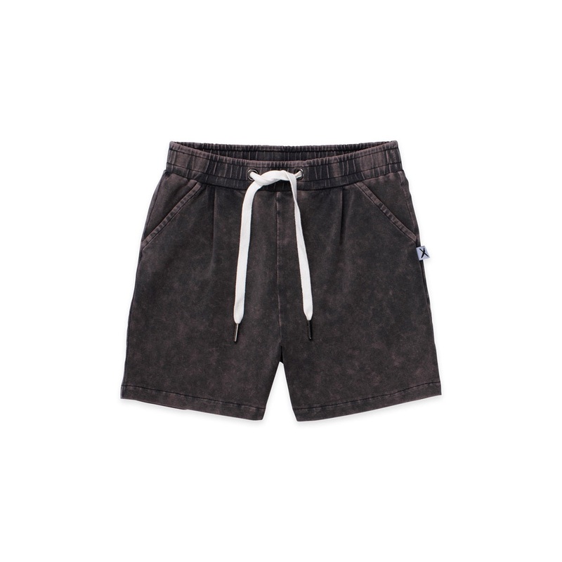 Blasted Shorts – Black Wash