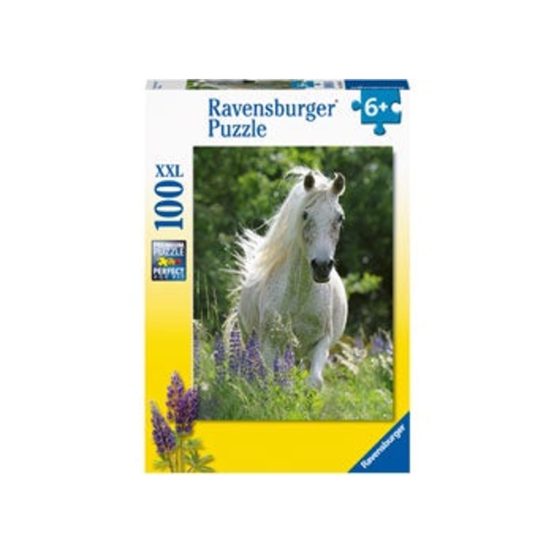 Horse in Flowers Puzzle 100pc