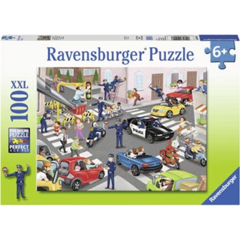 Police on Patrol Puzzle 100 pieces