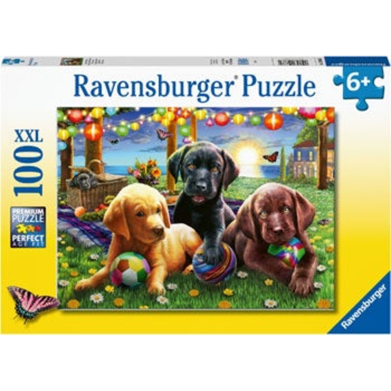 Puppy Picnic 100 pieces