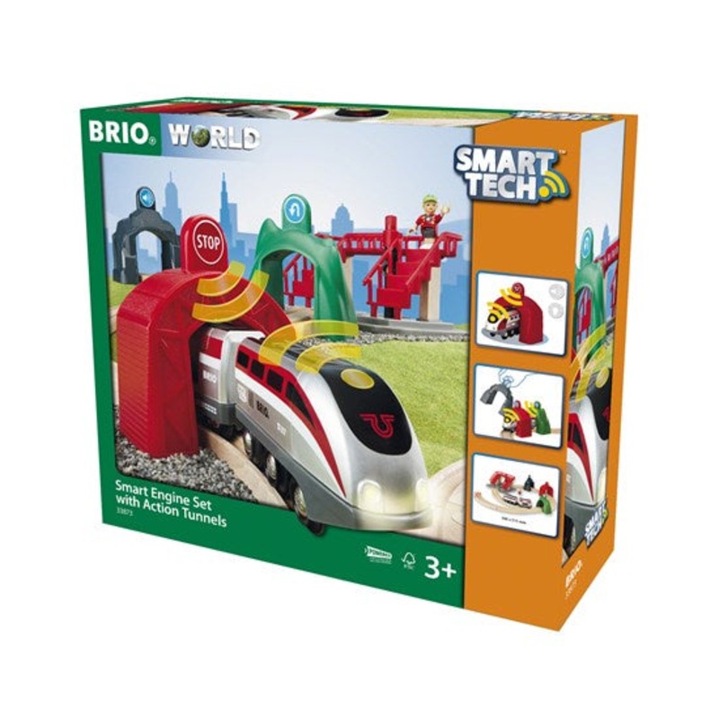 BRIO Smart Tech – Smart Engine Set with Action Tunnels