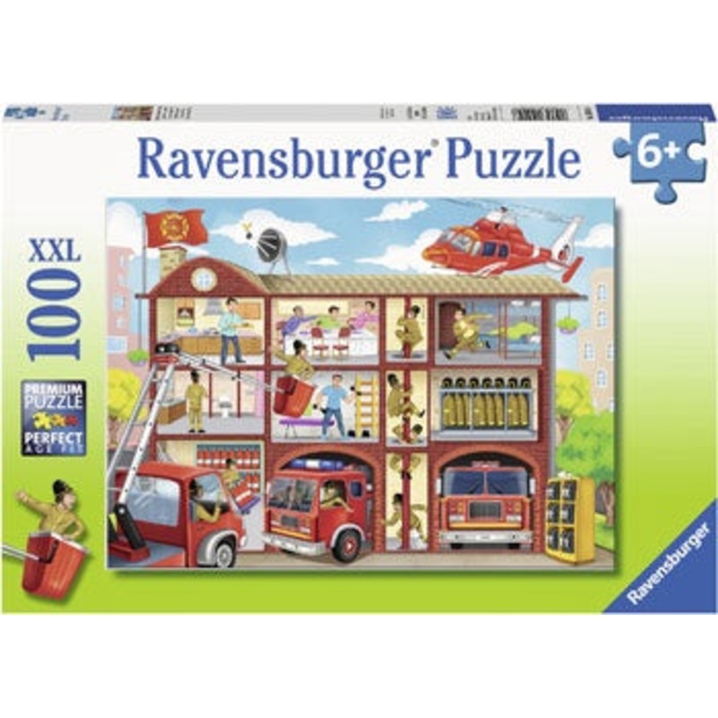 Firehouse Frenzy Puzzle 100 pieces