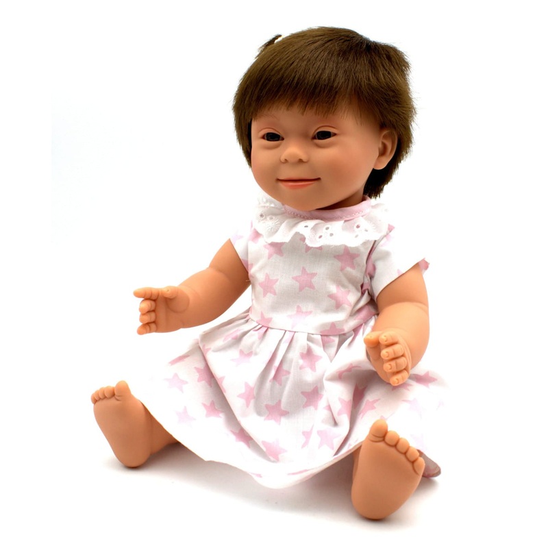 Baby Doll Down Syndrome Brunette