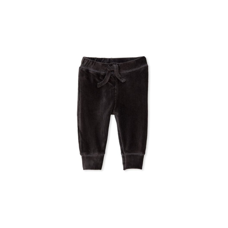 BABY VELOUR PANT CHARCOAL
