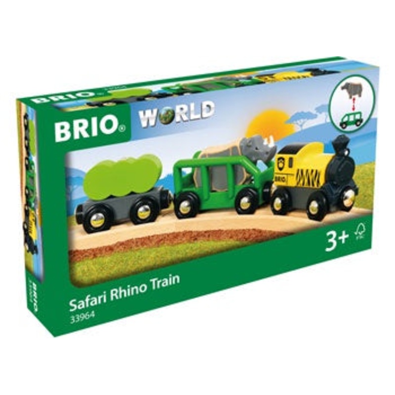 BRIO Train – Safari Train, 4 pieces