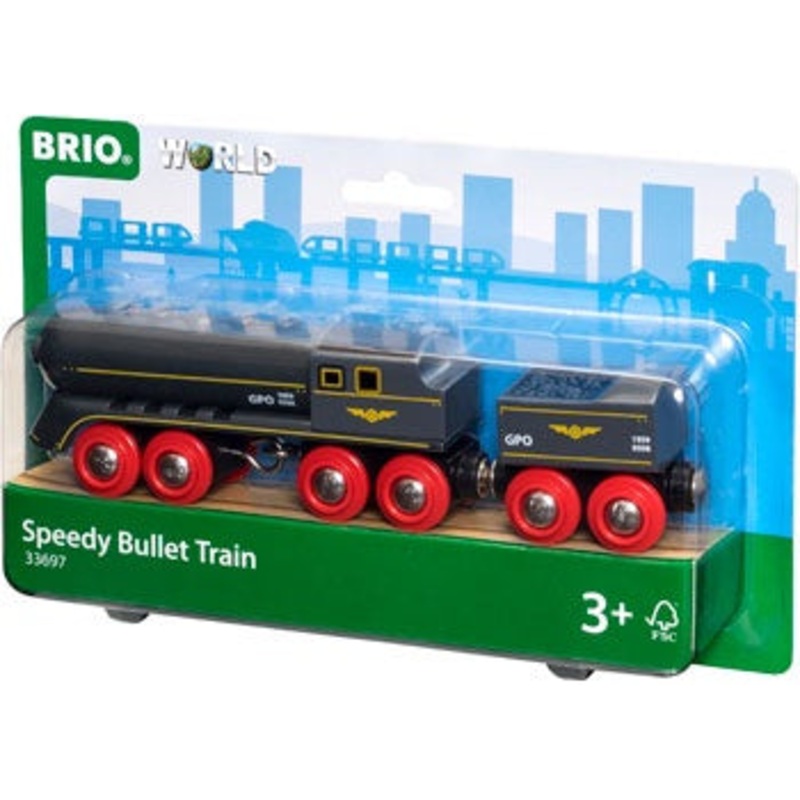 BRIO Train – Speedy Bullet Train, 2 pieces