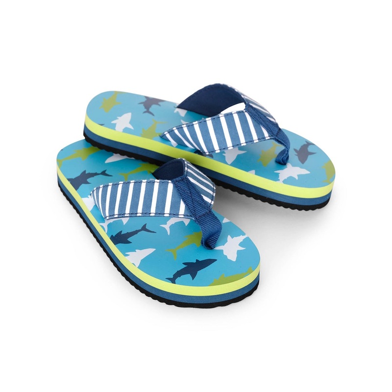 Great White Sharks Flip Flops
