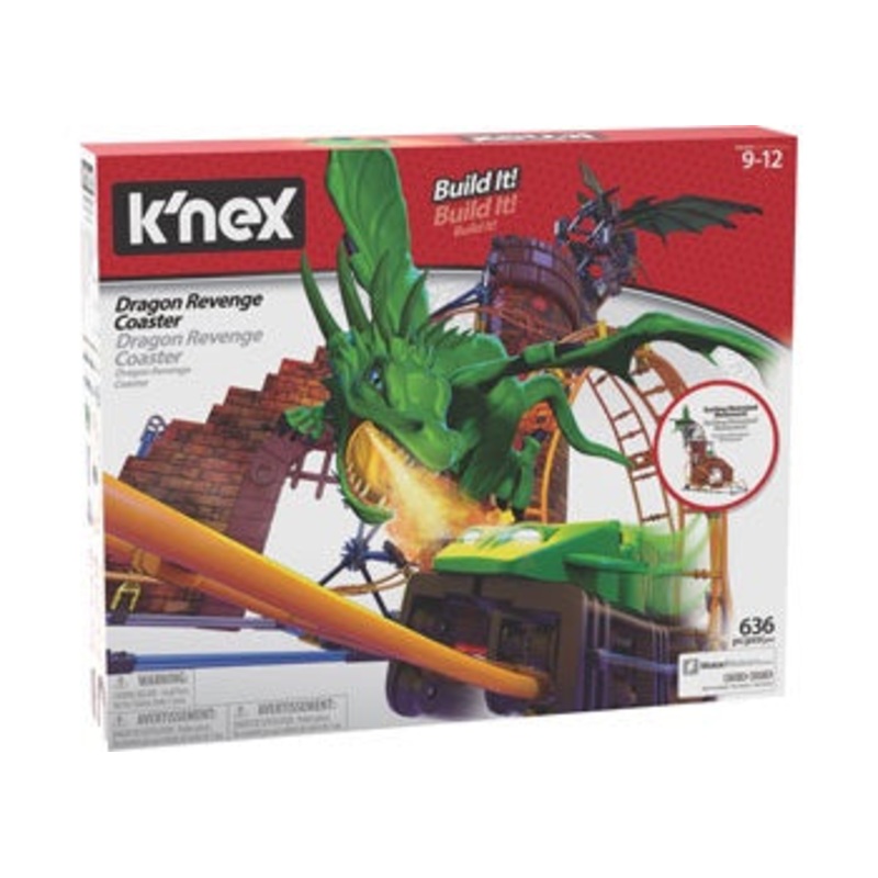 knex – Dragon Revenge Roller Coaster – Ride It