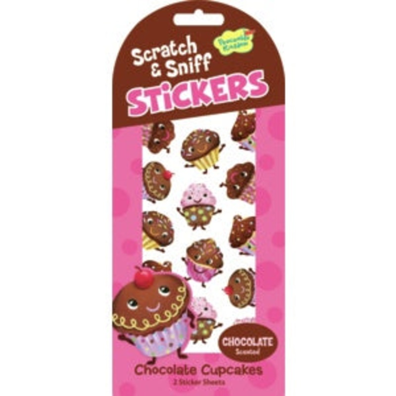 Mini Stickers Choc Cupcake