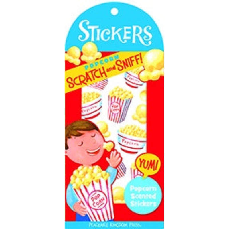 Mini Stickers Popcorn Scratch