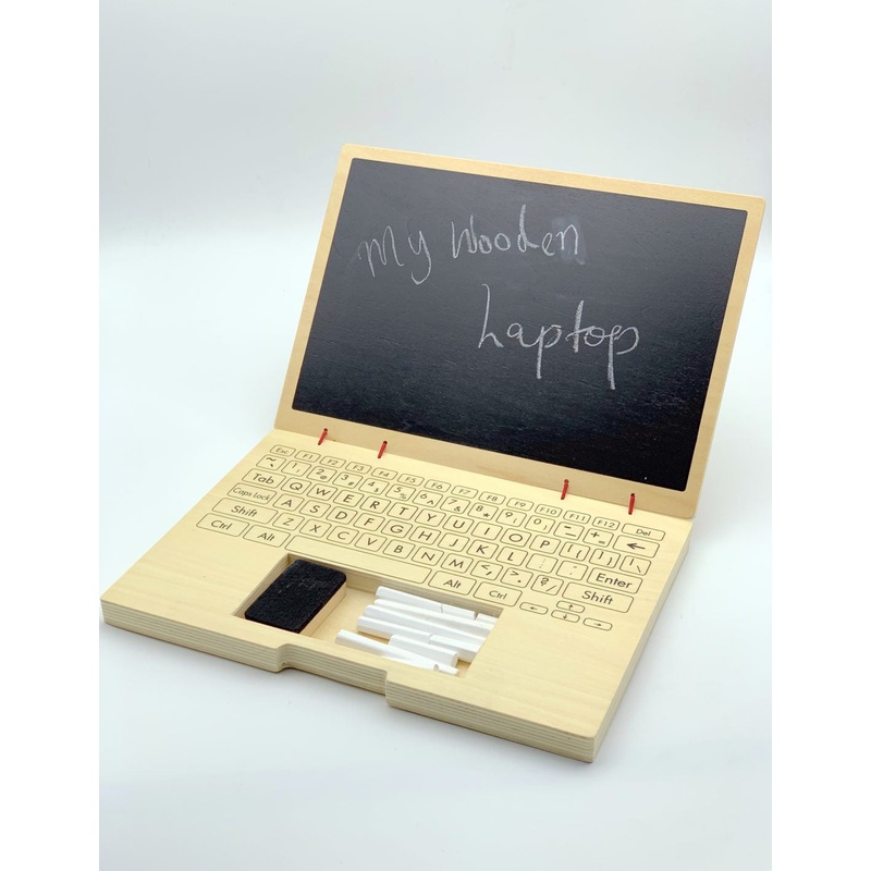 MY WOODEN LAPTOP