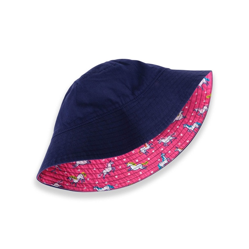 Prancing Unicorns Reversible Sun Hat