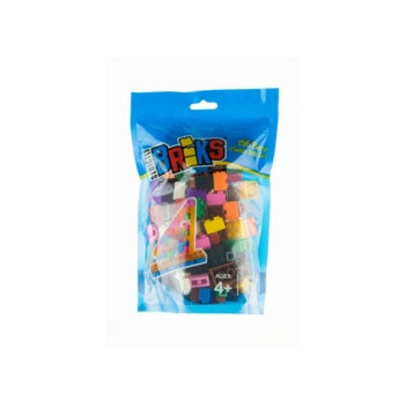 Strictly Briks – 12 Rainbow Colour Blocks – 156pcs