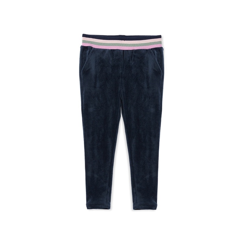 VELOUR TIPPING TRACK PANTS TWILIGHT